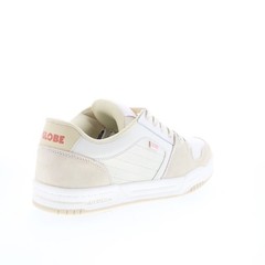 Globe Mojo 2.0 GBMOJO2 Mens White Suede Skate Inspired Sneakers Shoes