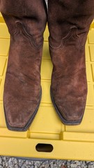 🚨Lucchese Kemo Sabe Handmade Brown Suede Cowboy Boots Men’s US 12 GD9323