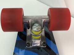 High Bounce Unisex Kids Blue Four Carry Wheels Complete Classic Skate Board