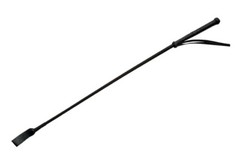 RIDING CROP WHIP | 27″ Black Flexible Equestrian Training Aid Leather Tip