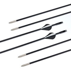 54″ Takedown Recurve Bow Set &12pcs Fiberglass Arrows for Archery Hunting Target