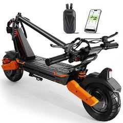 Dual Motor Electric Scooter Adults 1600W Off-road E-Scooter 32MPH 35Miles W/ APP
