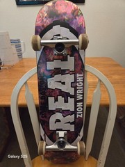 REAL Skateboard Zion Wright Pro Model Skateboard with Independent Trucks