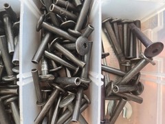 Rollerblade – Huge box of Inline Skate Parts – hundreds of hardware pieces