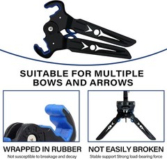 Bow Stand for Compound Bow Arrow Eight Bow Holder Composite Archery Rubber Holde