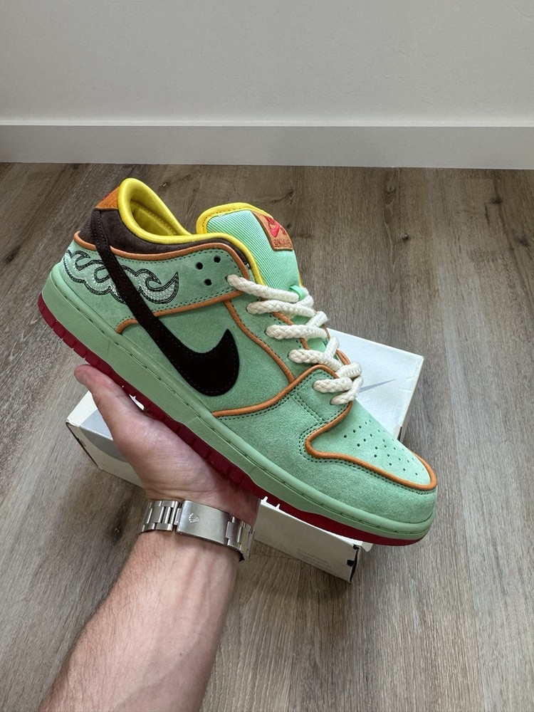 Nike SB Dunk Low Rodeo Tourmaline HF3058-300 Men’s Size 10 DS OG ALL