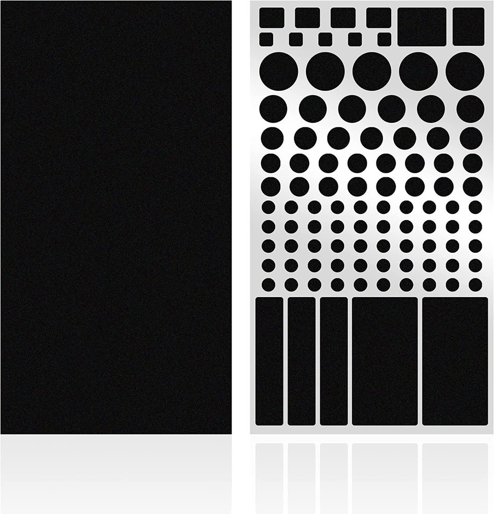 2 Sheets LED Light Blocking Stickers Light Dimming Filters LED Covers Blackout