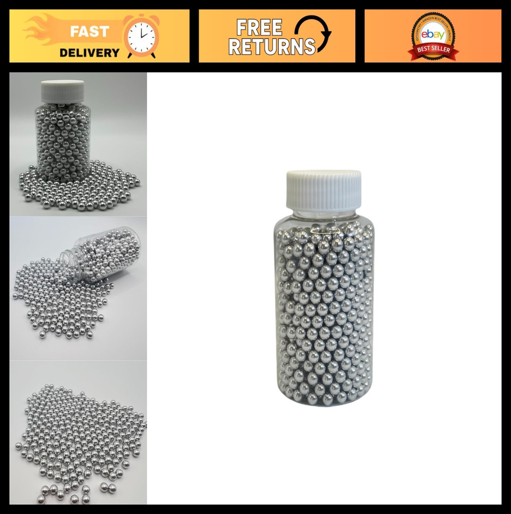 6mm Airsoft BBs .30g – 800 Count Aluminum Pellets for Target Practice & Games