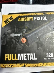 Game Face Airsoft Pistol Full Metal 320 Fps Spring GFM311 Free Shipping