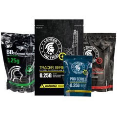 Lancer Tactical Extreme Precision .25g 6mm High Performance Airsoft BBs
