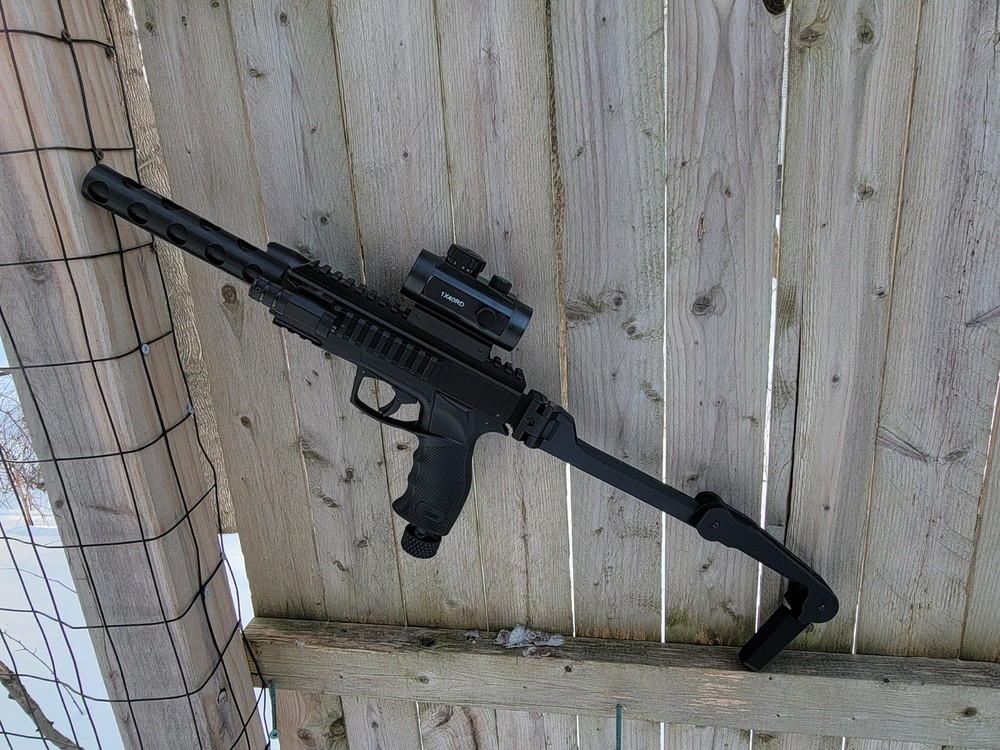 New HDP50 GEN 2 Rubber/Paintball Target Pistol High Velocity – FS50 Body Kit 25J