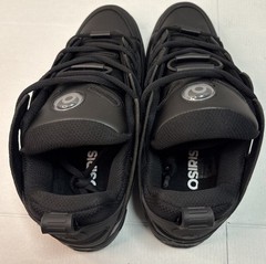 Osiris D3 E Mens 14 Black Skate Shoes New Triple Black Retro Chunky Sneaker Y2K