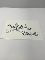 New Supreme New York Sane Smith Bridge Authentic Sticker Decal FW2019