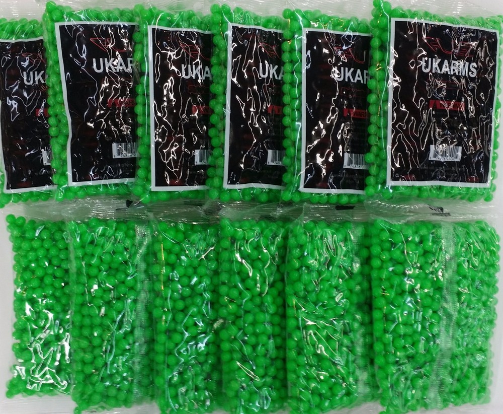 BEST QUALITY AIRSOFT GUN BULLETS 0.12 Gram 6 mm BB’s PELLETS AMMO 1000-20000 BBs