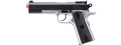 WG Sport 601 1911 Spring Airsoft Pistol – Silver/Black (310–325 FPS)