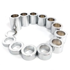 13 PCS CNC Billet Wheel Axle Spacer Kit I.D. 1.0» – O.D. 1-1/2″ for Harley C…