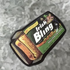 Spoof Food Funny Comedy Gross Sticker #5 Irish Bling 24 Karat