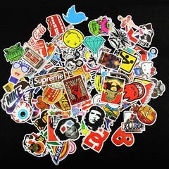 200Pcs Random Skateboard Stickers Bomb Vinyl Laptop Luggage Decals Dope Lot Cool