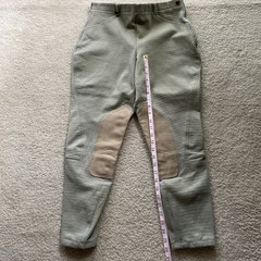Equestrian Riding Pants On Course Light Green Size 32 Unique