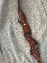 rare Brackenbury recurve bow (exotic woods)