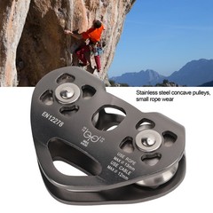 Climbing Pulley Portable Lightweight Ideal For Rock Climbing Aluminum Popular