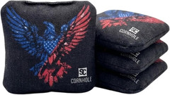 Professional Dual Sided Cornhole Bags- 16 Oz 6X6 W/Premium Resin Fill – Official