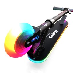 NEW/SEALED Melo Wheels Supernova Light-Up Kick Scooter – Black