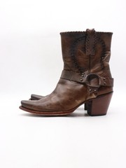 Idyllwind Stomp Western Equestrian Harness Boots Women’s 9 B Brown Leather