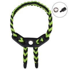 1X Bow Wrist Sling Camo Green For Compound Bow Hunting Shooting Free shipping US