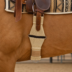 Horse Western Saddle Roper Cinch Tan 9781