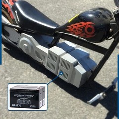 24 Volt Battery Pack for the Razor Mini Chopper (9 Ah, With Harness)