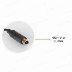 DC 8mm Charging Cable 42V 2A 3A 4A Charger Output Line Charger Accessories