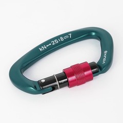 Outdoor Equipment Essential: D-Shape Carabiner