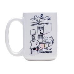 The Heated Wheel Skateboards Neil Blender Made In Vietnam Coffee Mug