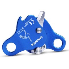 WILDKEN Climbing Ascender Fall Protection Belay Device 7.8 * 7.5 cm, Blue