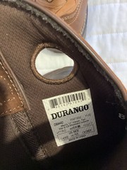 Durango Rebel Men’s 11″ Pull-On Western Cowboy Boots US 8 MPN DB4442 USED