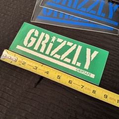 NEW! Lot of 8 Grizzly Griptape Stickers Skateboarding NEFF Metal Mulisha