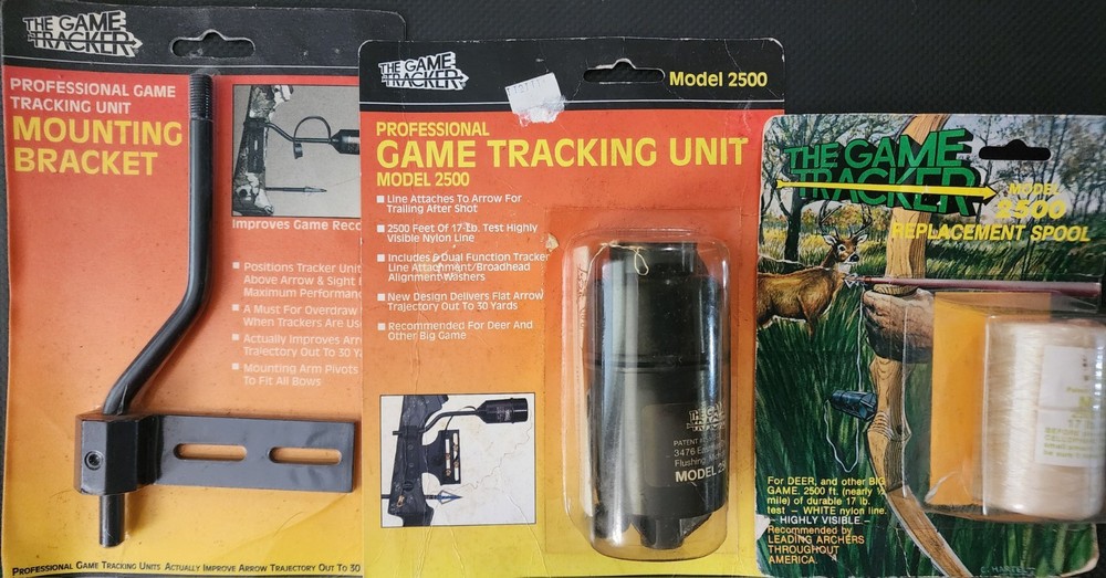 NOS The Game Tracker 2500 String Game Tracking Unit Bracket Replacement Spool
