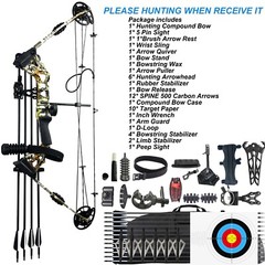 Archery Compound Bow Set 20-70 LBS Hunting Compound Bow for Archery Hunting