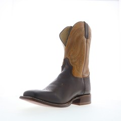 Tony Lama Asher 11″ Square Toe SA2012 Mens Brown Cowboy Western Boots