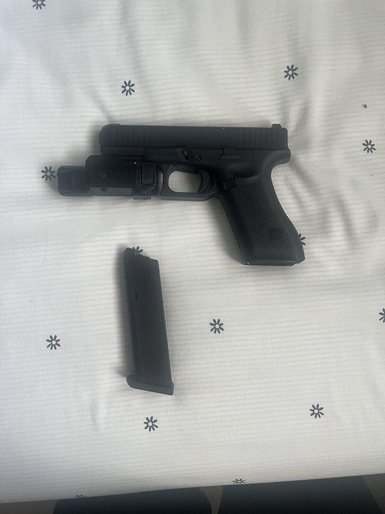 NEW Glock 45 Gas Blowback With Laser Sight.