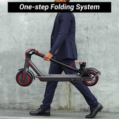 350W Adult Foldable Electric Scooter 15mph Max Speed Motor 8.5″ Tires 20M Range