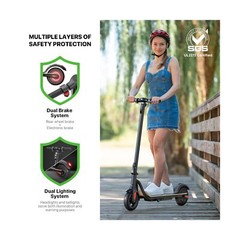 Adult Electric Scooter High Speed 25KM/H Long Range Folding E-scooter Waterproof