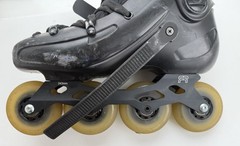 2020 Seba FR FR2 80 Black Inline Skate Size EU 41 US 8
