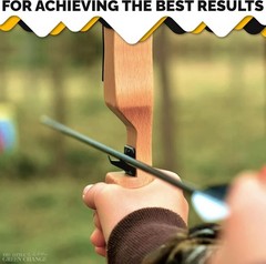 Efficient Recurve Bow Accessories – 6 Pcs Self-Adhesive Arrow Rests for Archers