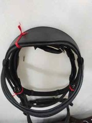 Shimmer Patent Dressage Leather Bridle Brow-band Leather Softy Padding Free Ship