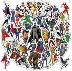 Superhero Stickers for Boys– 50PCS Cartoon Stickers for Kids, Teens, Adults – St