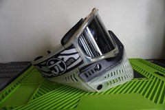 JT ProFlex Paintball Mask – Ice Series Clear w/ Prizm Chrome Lens
