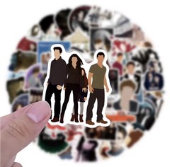 25 Piece Mix Lot 2” Twilight Bella Edward Jacob Jasper Stickers, FREE SHIPPING