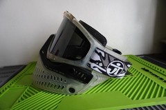 JT ProFlex Paintball Mask – Ice Series Clear w/ Prizm Chrome Lens